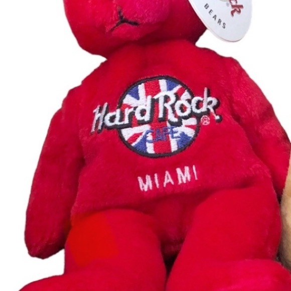 Hard Rock Cafe Miami Beanie Bear - Picture 3 of 5